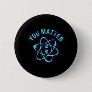 Suicide Prevention Awareness 6 Cm Round Badge