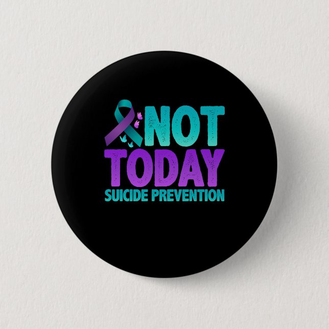 Suicide Prevention Awareness 6 Cm Round Badge (Front)