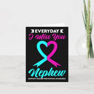 Suicide Prevention Awareness Aunts Card