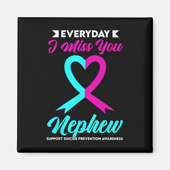Suicide Prevention Awareness Aunts  Magnet (Front)