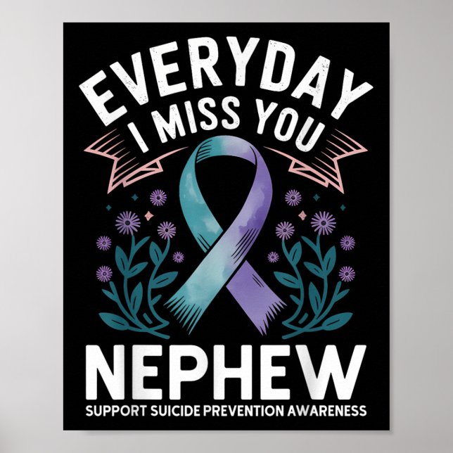 Suicide Prevention Awareness Aunts  Poster (Front)
