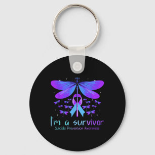 Suicide Prevention Awareness Butterfly No Story Sh Key Ring