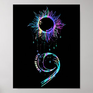 Suicide Prevention Awareness Choose Life Semicolon Poster