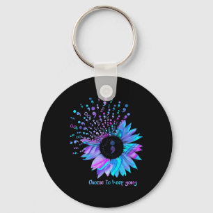 Suicide Prevention Awareness Choose To Keep Going  Key Ring