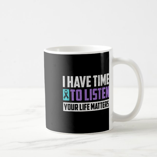 Suicide Prevention Awareness  Coffee Mug (Right)