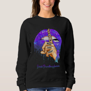 Suicide Prevention Awareness Faith Hope Fight Love Sweatshirt