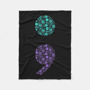 Suicide Prevention Awareness Fleece Blanket