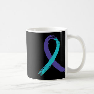 Suicide Prevention Awareness Grandpa Usa Flag Byck Coffee Mug