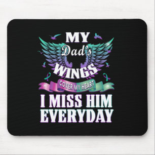 Suicide Prevention Awareness I Miss My Dad Everyda Mouse Pad