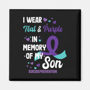 Suicide Prevention Awareness In Memory Of Son Magnet
