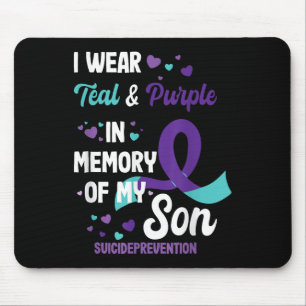 Suicide Prevention Awareness In Memory Of Son Mouse Pad