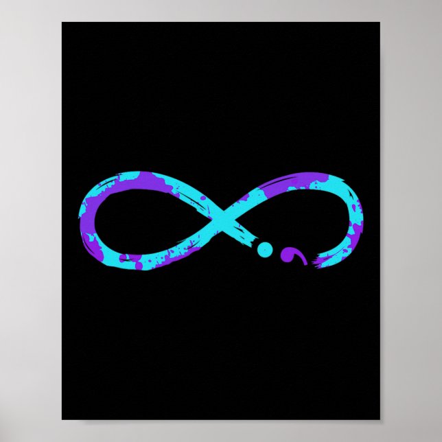 Suicide Prevention Awareness Infinity Sign  (Front)