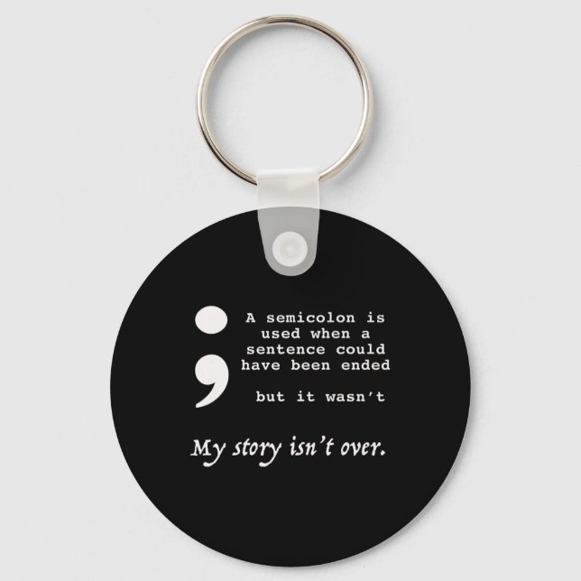 Suicide Prevention Awareness  Key Ring (Front)