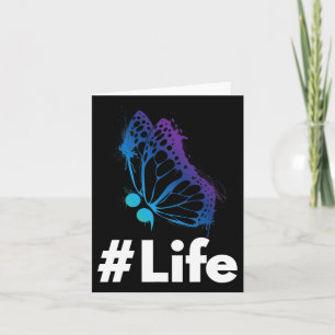 Suicide Prevention Awareness Love Support Life Card