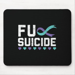 Suicide Prevention Awareness Mental Health Depress Mouse Pad