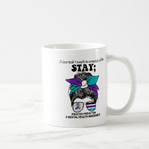 Suicide Prevention Awareness Mental Health Support Coffee Mug