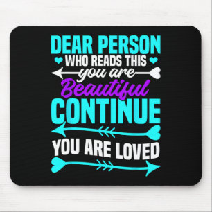 Suicide Prevention Awareness Month Mental Health S Mouse Pad