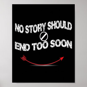Suicide Prevention Awareness ,no Story Should End Poster