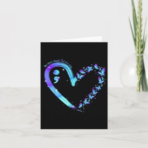 Suicide Prevention Awareness No Story Should End T Card