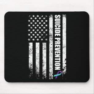 Suicide Prevention Awareness Prevent Suicide Us Fl Mouse Pad