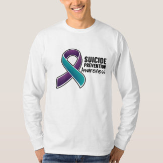 Suicide Prevention Awareness Quote Collage T-Shirt