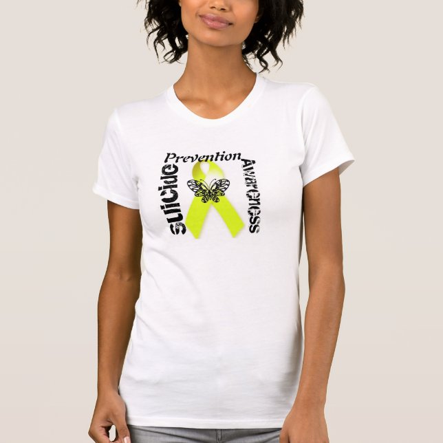 Suicide Prevention Awareness Ribbon Shirt Hoodie (Front)