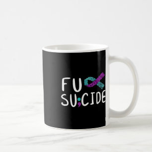 Suicide Prevention Awareness Ribbon Support  Coffee Mug