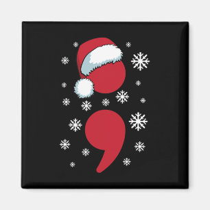 Suicide Prevention Awareness Santa Claus Santa Hat Magnet