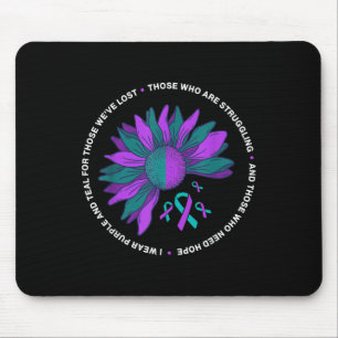Suicide Prevention Awareness Saying Depression Men Mouse Pad