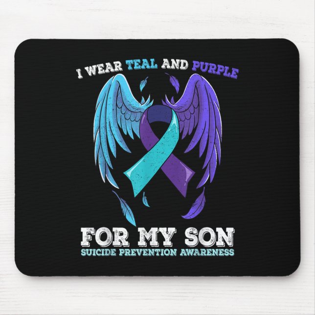 Suicide Prevention Awareness Son  Mouse Pad (Front)
