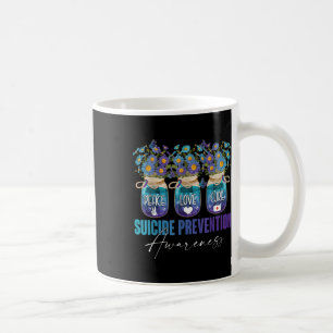 Suicide Prevention Awareness Survivor Fighter Flow Coffee Mug