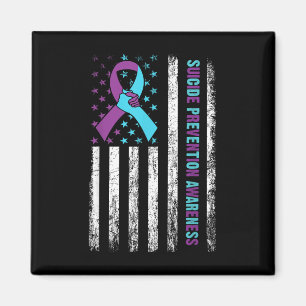 Suicide Prevention Awareness Survivor Support Amer Magnet