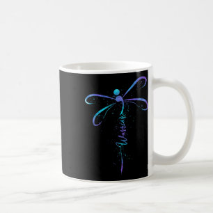 Suicide Prevention Awareness Warrior Dragonfly Sem Coffee Mug