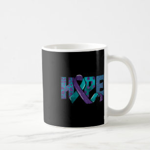 Suicide Prevention Awareness Warrior Hope Ribbon Y Coffee Mug
