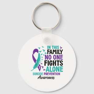 Suicide Prevention Awareness Week 2022 Ribbon Supp Key Ring