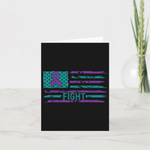 Suicide Prevention Awareness Week 2022 Usa Flag Ri Card