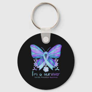 Suicide Prevention Awareness Week Butterfly Im A S Key Ring
