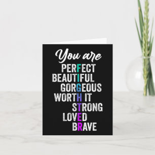 Suicide Prevention Awareness Week Motivational Ins Card