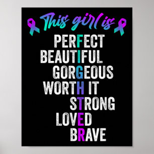 Suicide Prevention Awareness Week Motivational Ins Poster