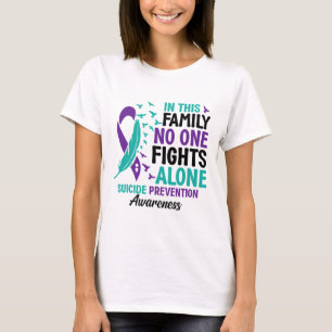 Suicide Prevention Awareness Week Ribbon Support T-Shirt