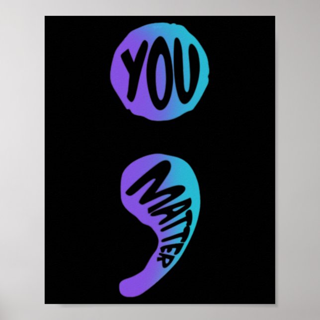 Suicide Prevention Awareness Week You Problem Semi Poster (Front)