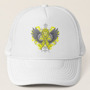Suicide Prevention Awareness Wings Trucker Hat