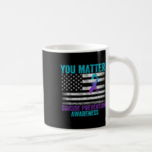 Suicide Prevention Awareness Women Men Ribbon Us F Coffee Mug