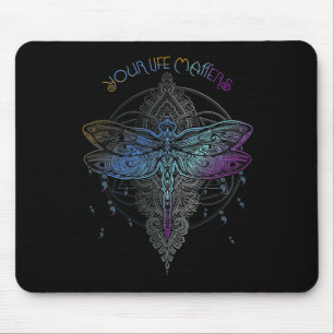 Suicide Prevention Awareness Your Life Matters Dra Mouse Pad
