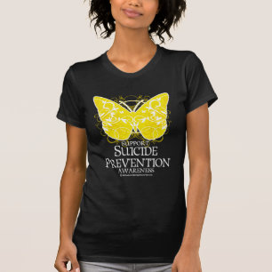 Suicide Prevention Butterfly T-Shirt