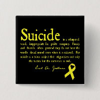 Suicide Prevention Flair with Grollman quote