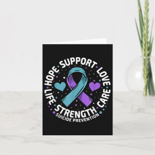 Suicide Prevention Hope Support Love Life Suicide Card