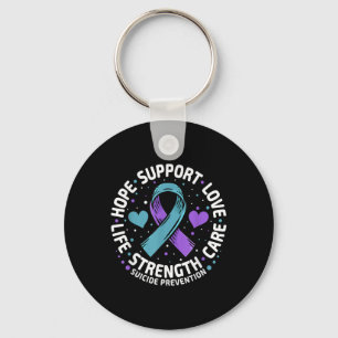 Suicide Prevention Hope Support Love Life Suicide Key Ring
