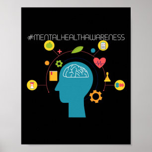 Suicide Prevention - Mental Health Awareness 3 Poster