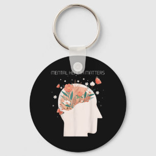 Suicide Prevention - Mental Health Awareness 7 Key Ring
